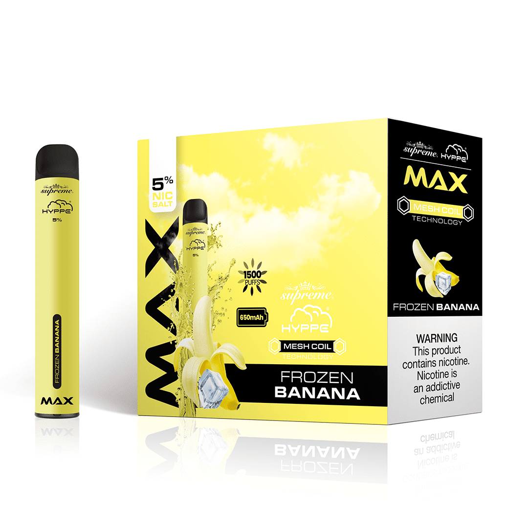 Hyppe Max Disposable Vape with Mesh Coil 1500 Puffs Buy Pods Now