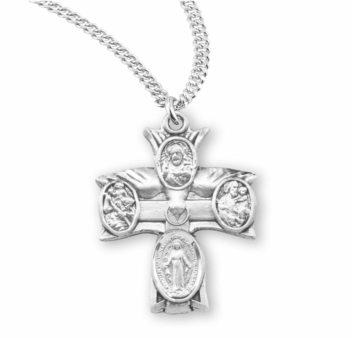 Sterling Silver 4Way Medal Buy Religious Catholic Store