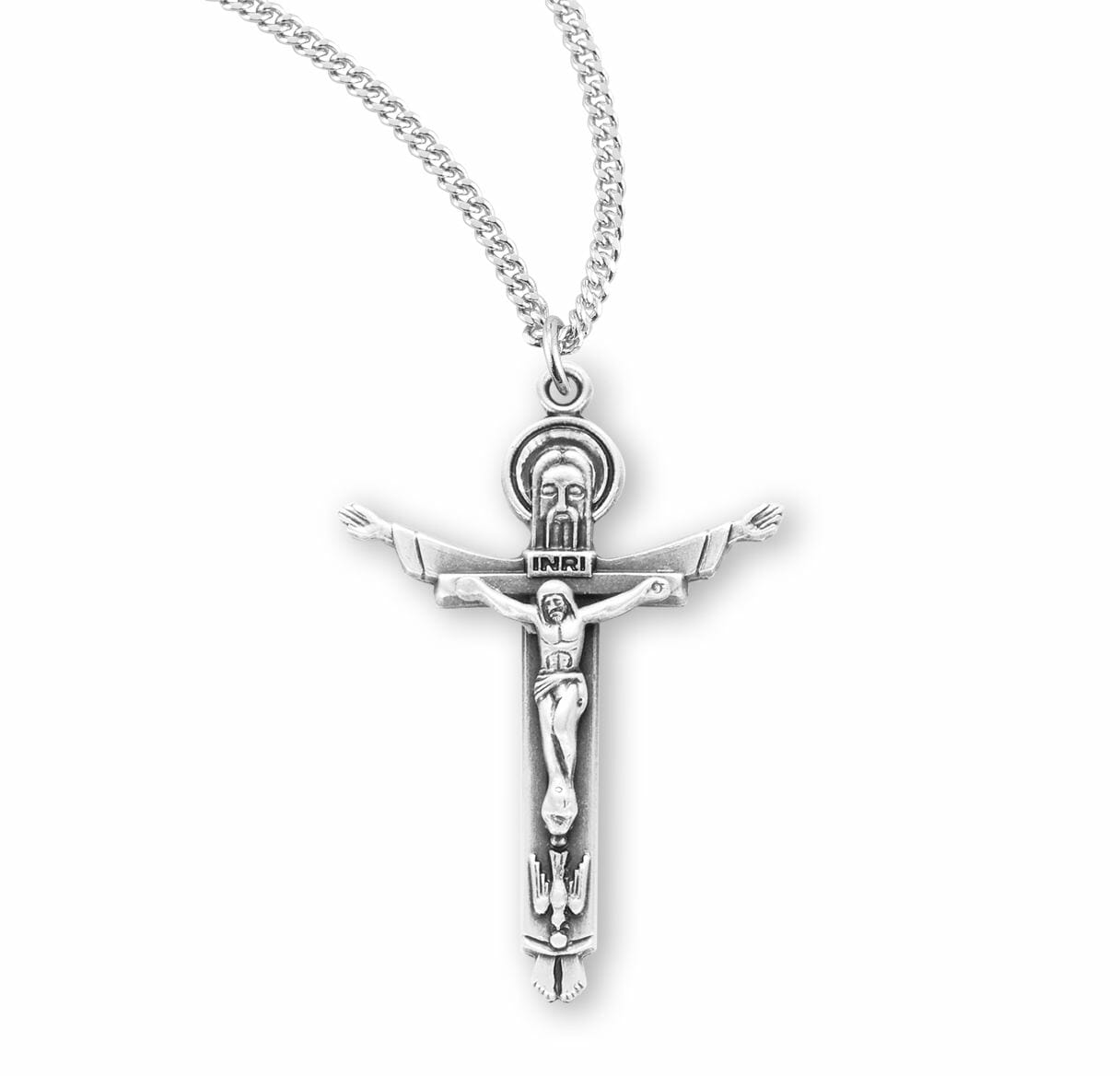 Sterling Silver Holy Trinity Crucifix Buy Religious Catholic Store