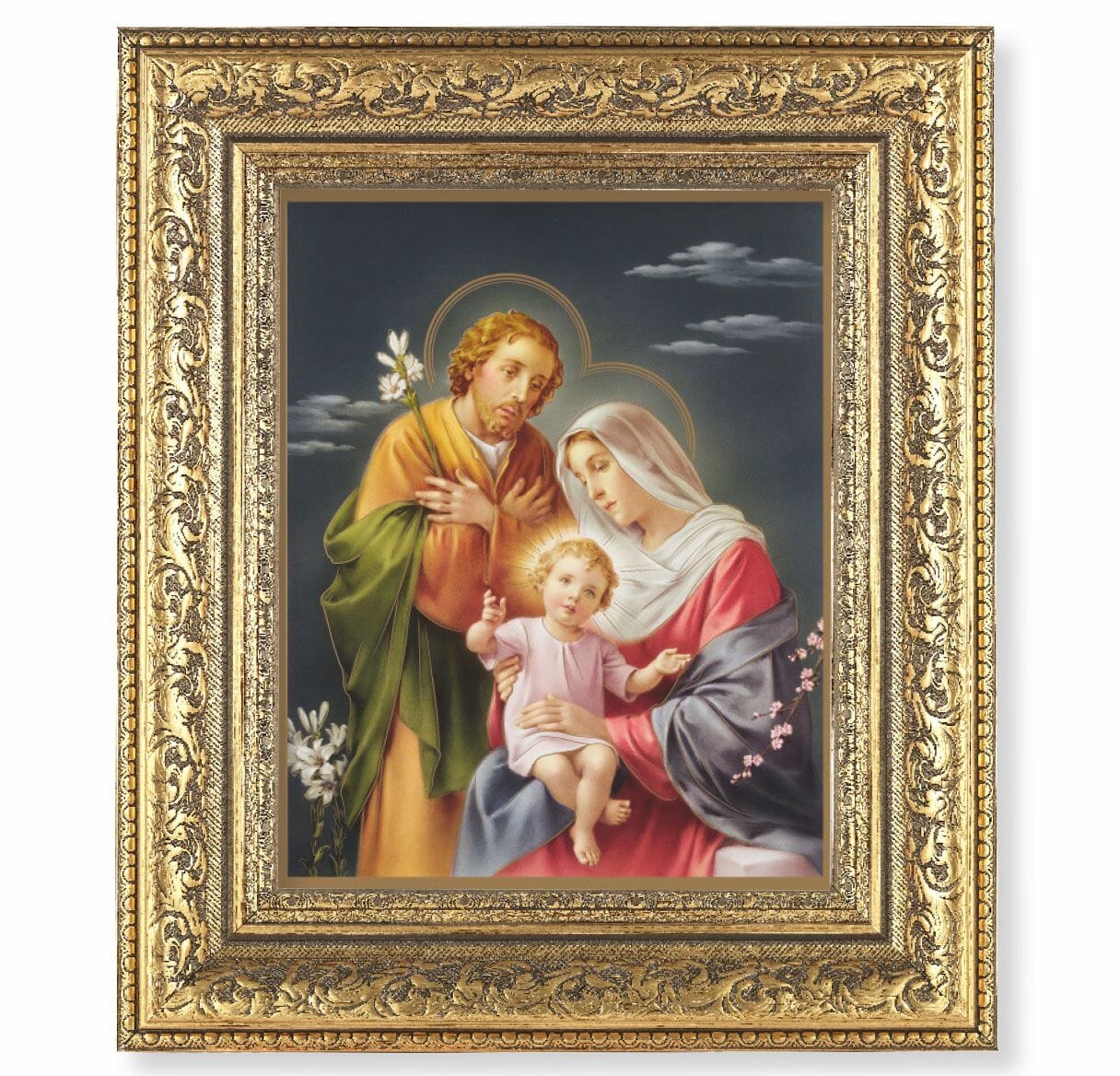 Holy Family GoldLeaf Antique Framed Art Buy Religious Catholic Store