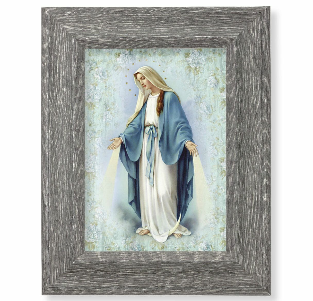 Our Lady of Grace Gray Framed Art Buy Religious Catholic Store