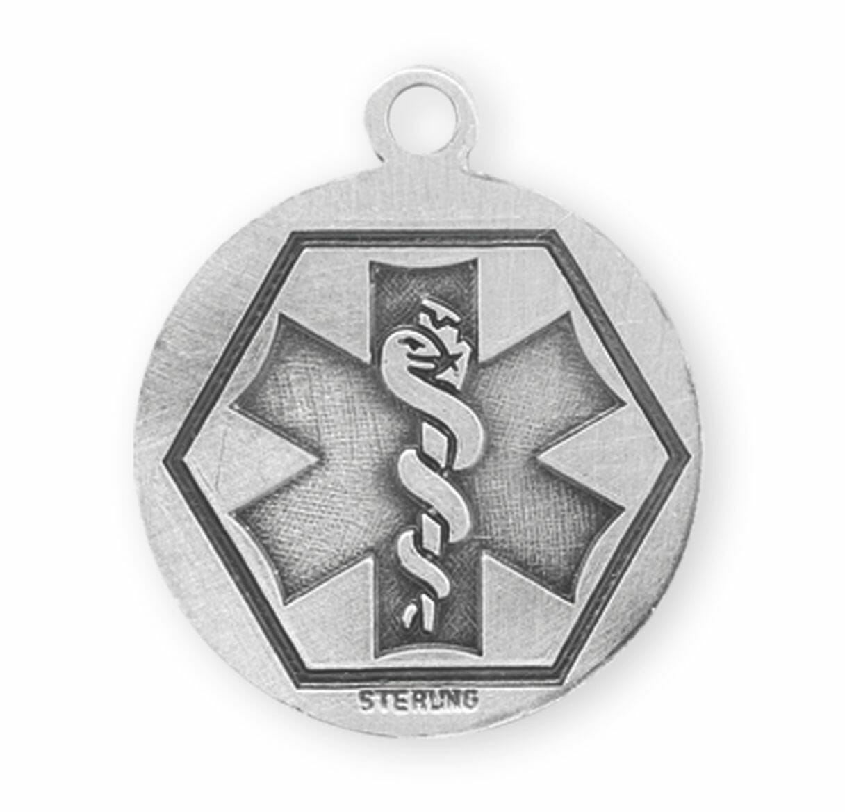 Saint Michael Sterling Silver EMT Medal Buy Religious Catholic Store