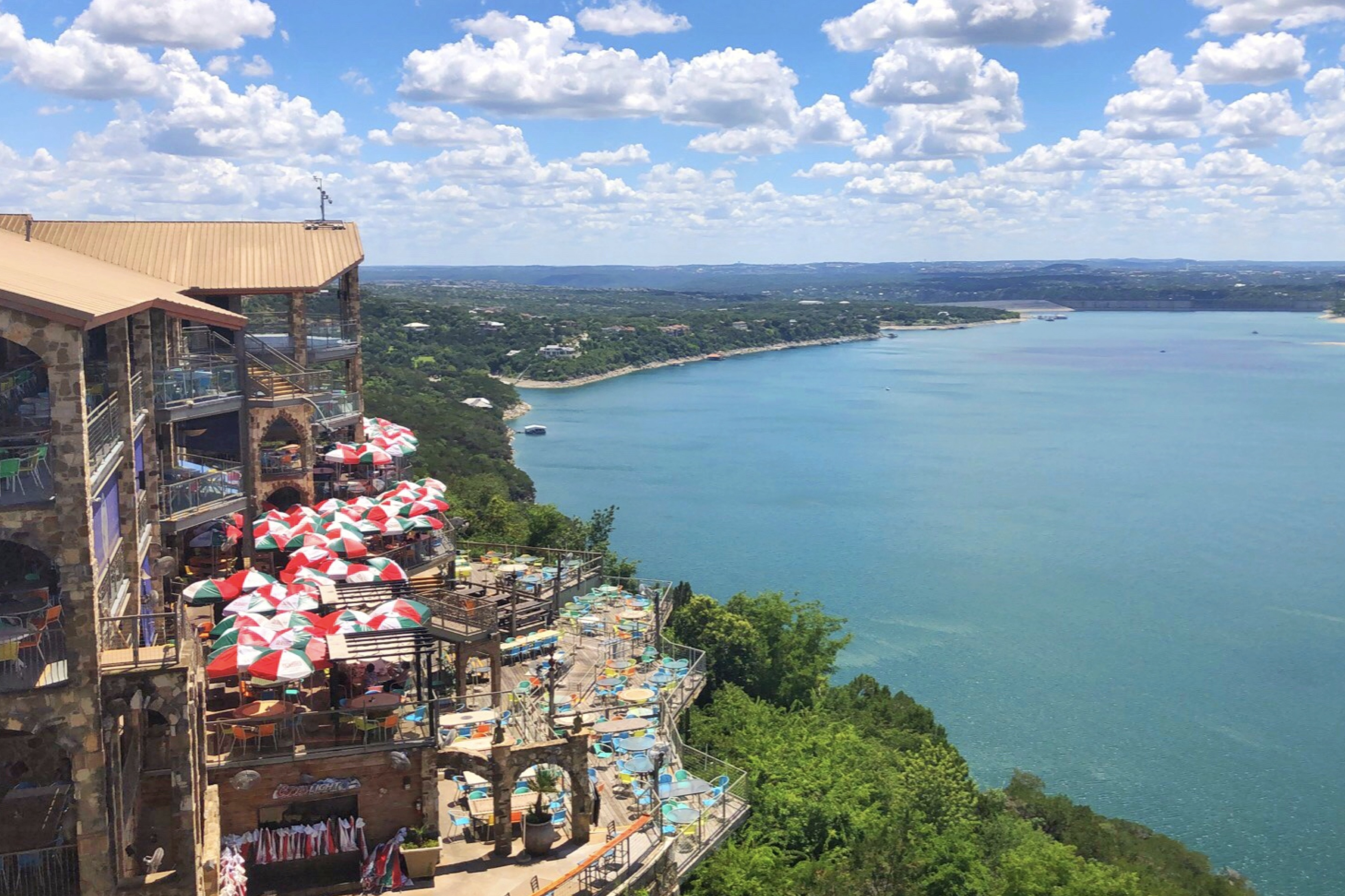 The Oasis Restaurant on Lake Travis in Austin, Texas Buy the Plane Ticket