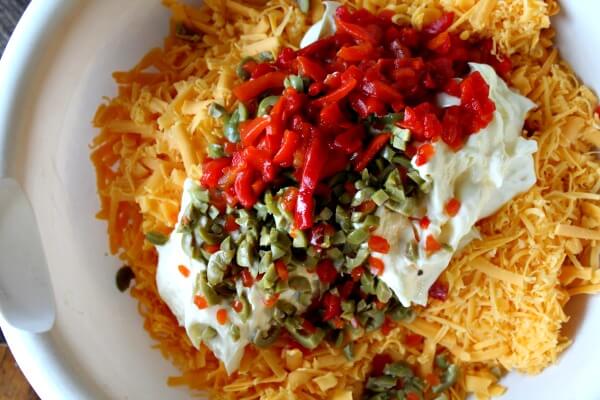 Savory Cheddar Pimento Cheese