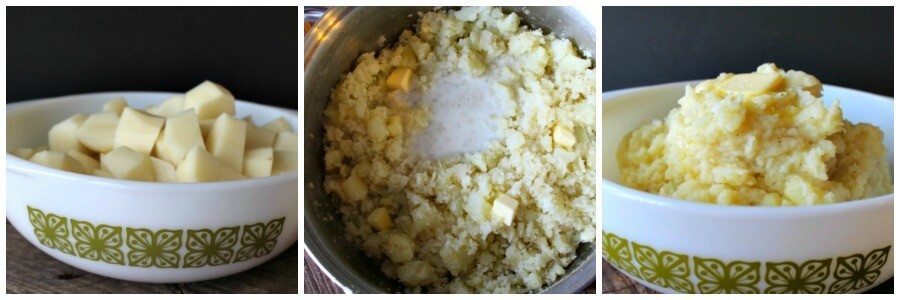 buttery mashed potatoes