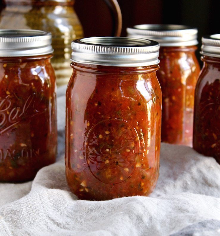 Fire Roasted Salsa Canning Recipe | 21 Best Salsa Recipes
