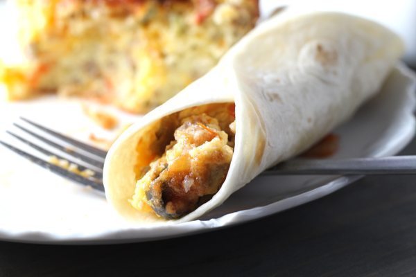 Drop the pastries, people. THIS breakfast recipe is real food. Wholesome, cheesy and protein-packed, our Turkey Vegetable Breakfast Bake will quickly become a family favorite. Mildly seasoned ground turkey, eggs and cheese combined with colorful veggies, this easy recipe tastes just like an omelet. (Without all the fuss.)