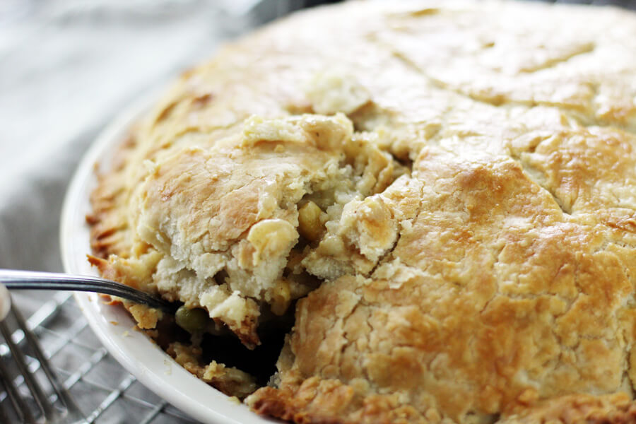Homestyle Double Crust Chicken Pot Pie | Buy This Cook That Homestyle Double Crust Chicken Pot Pie
