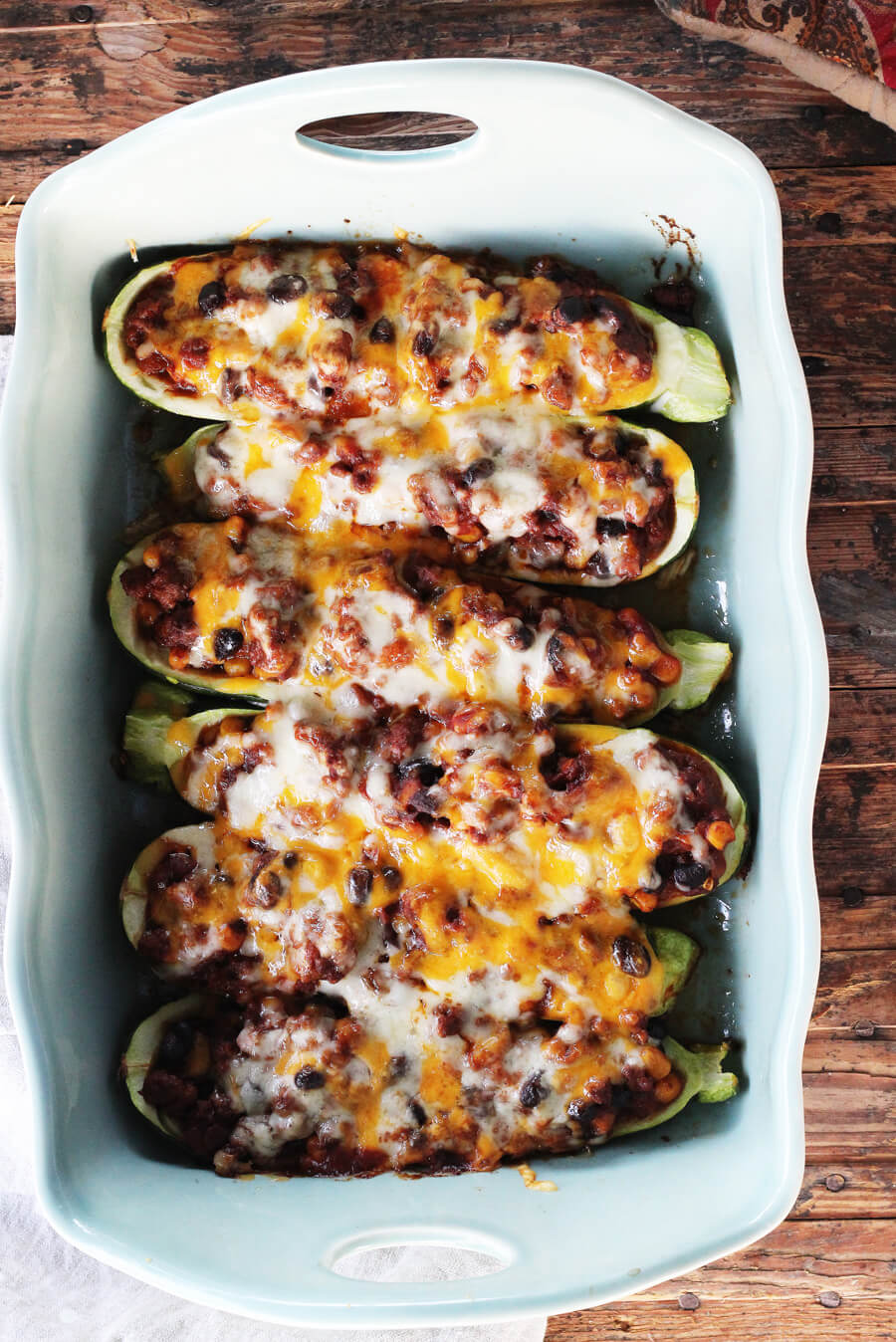 Cheesy (and Easy) Stuffed Zucchini | Buy This Cook That