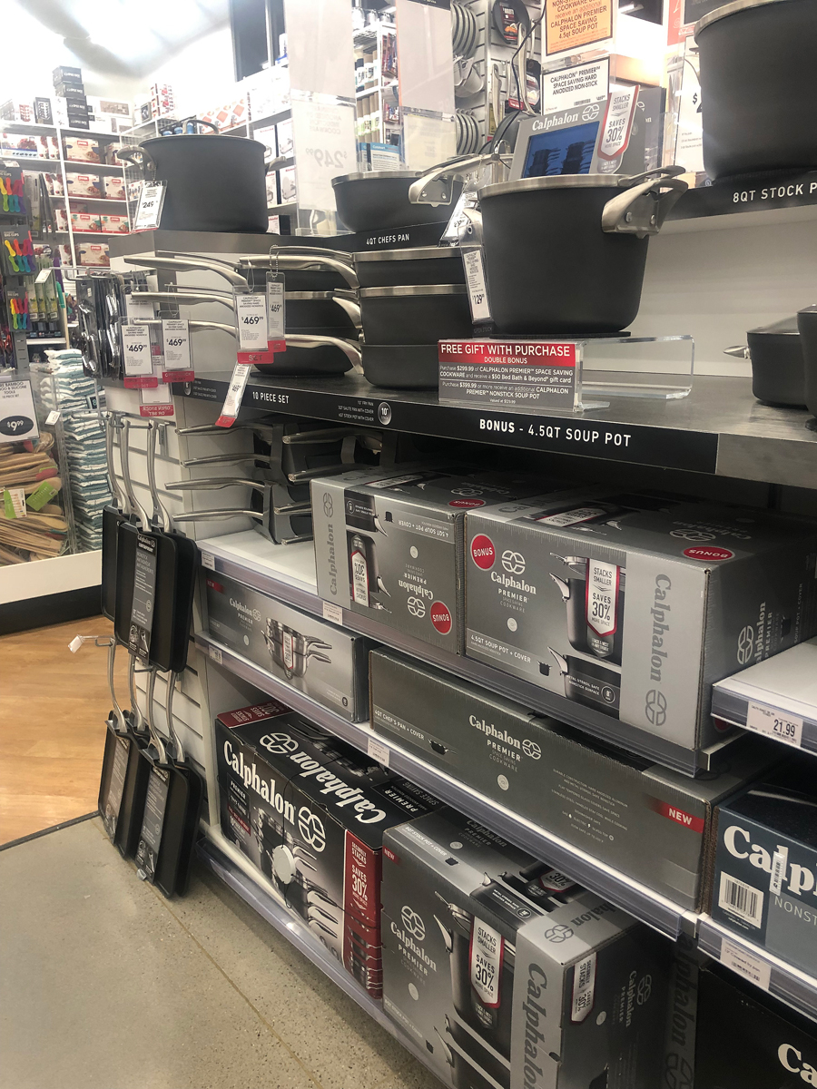 Calphalon Cookware Sets at Bed Bath and Beyond