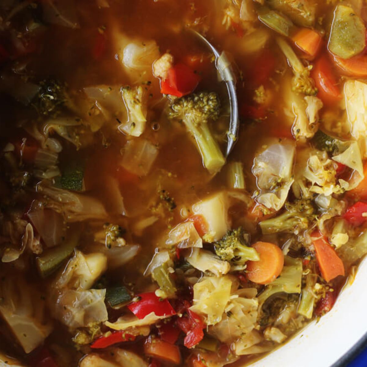 Hearty + Healthy Cabbage Soup - Buy This Cook That