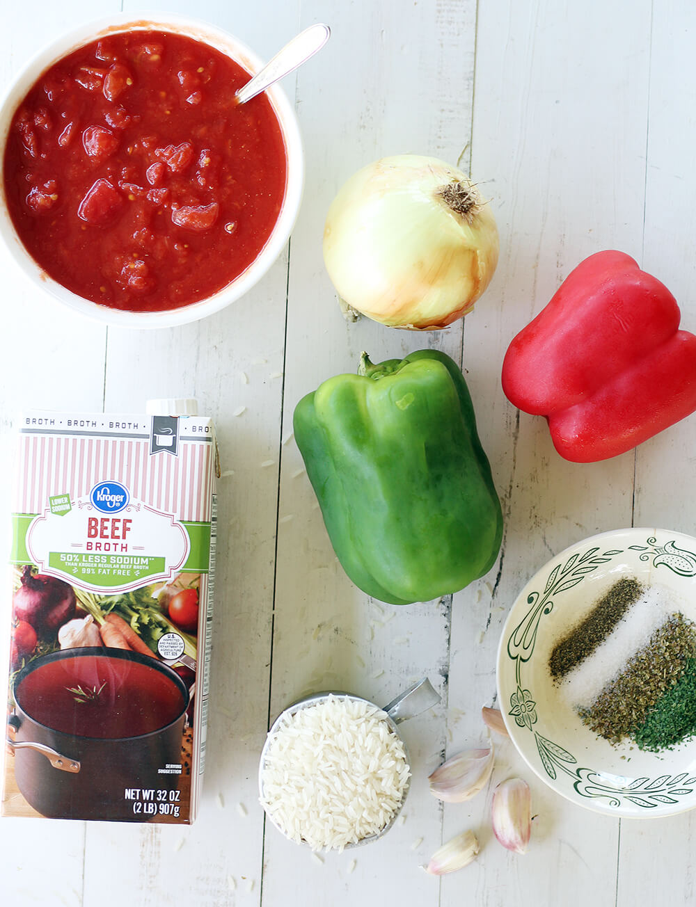 ingredients to make soup