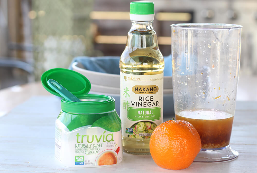 ingredients to make citrus marinade