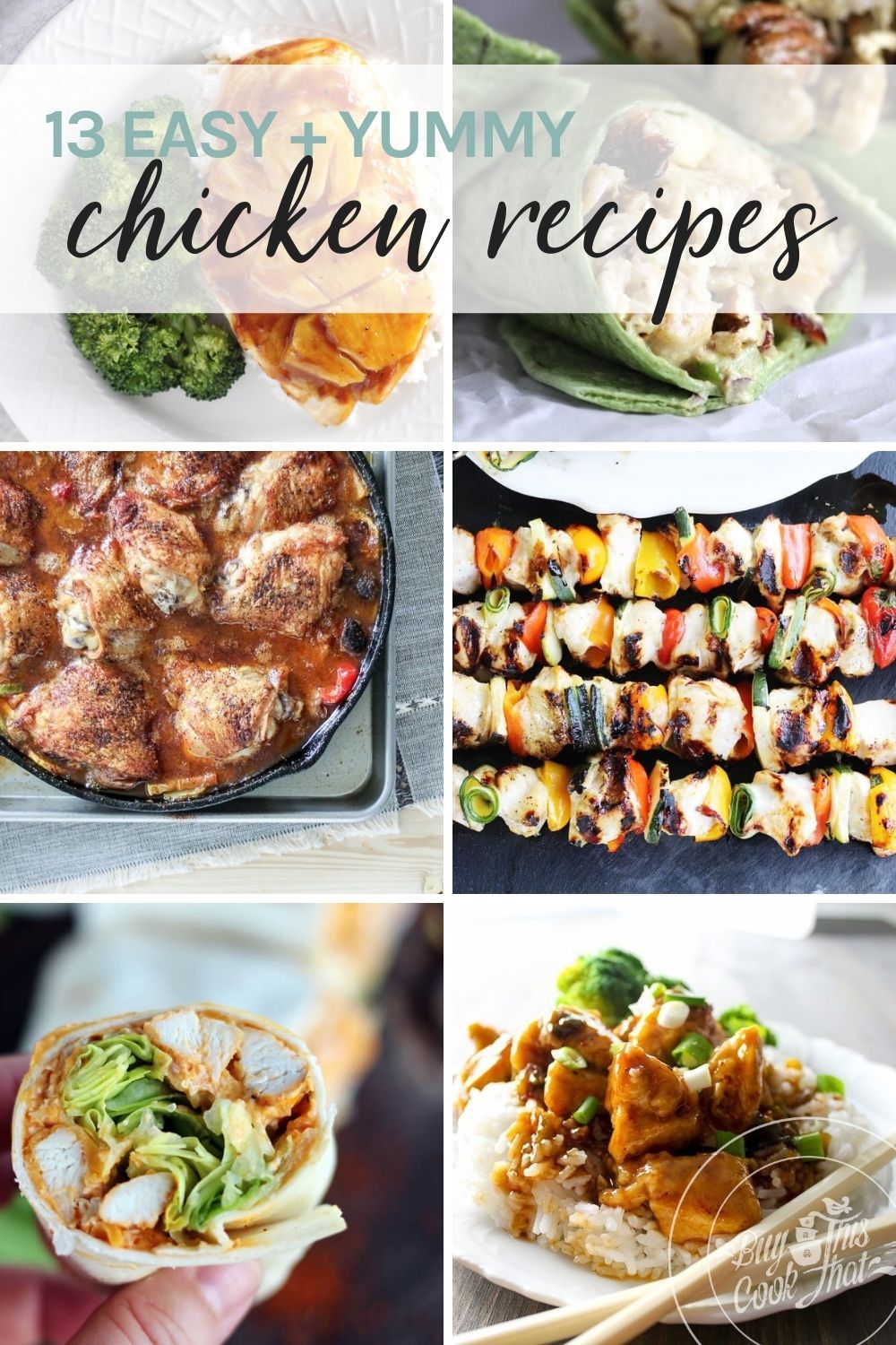 13 Easy Chicken Recipes