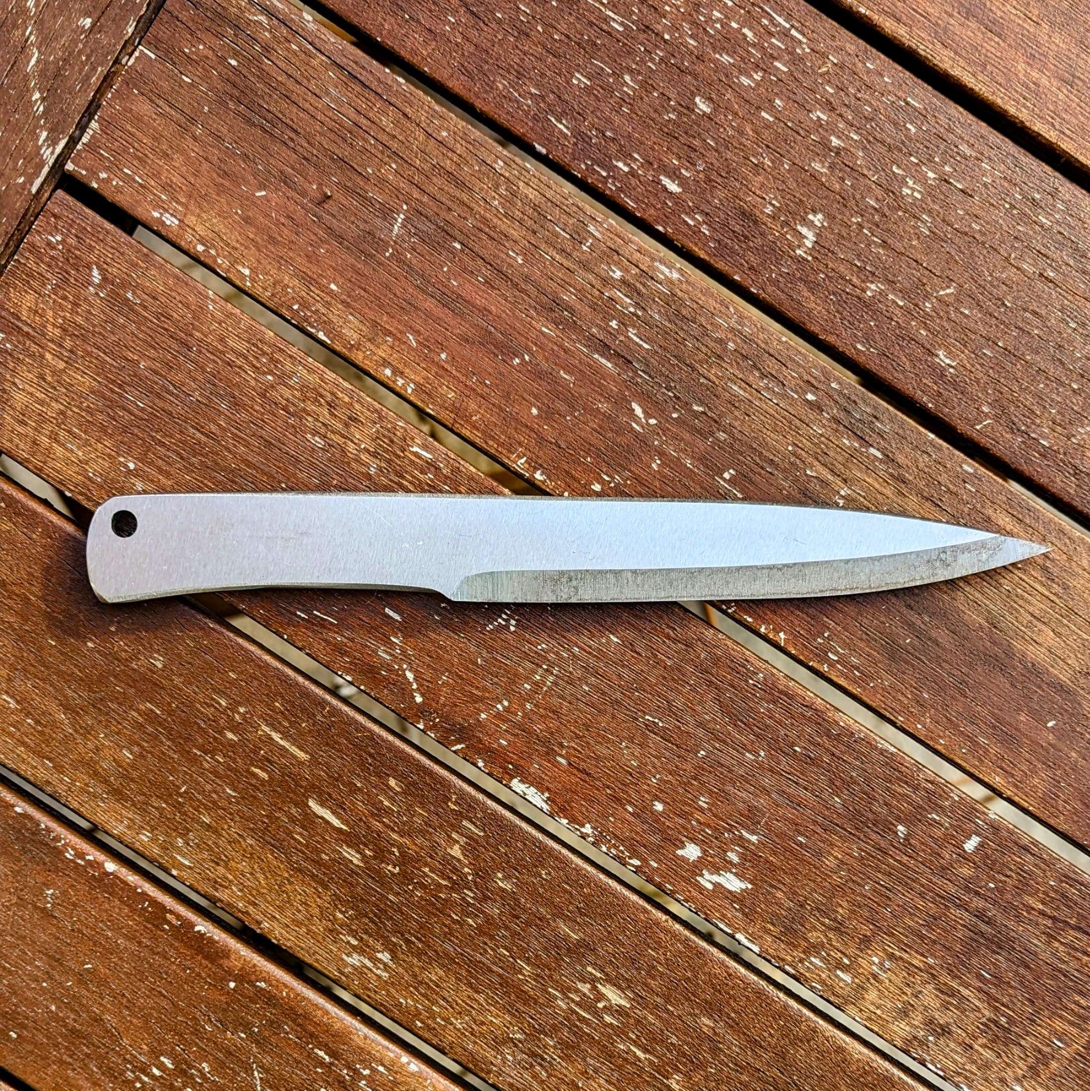 NozhTop No spin M" Throwing Knife 250 mm long 9.8in polished