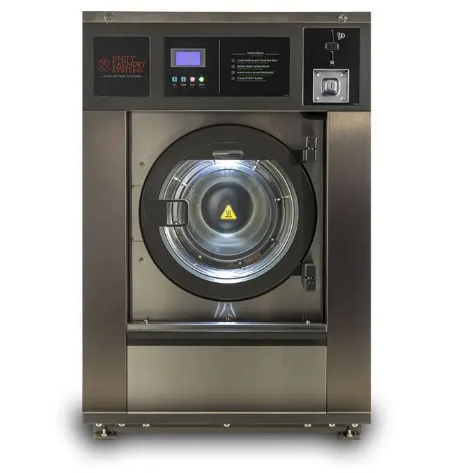 Unity Laundry Systems vended commercial washing machine for laundromats