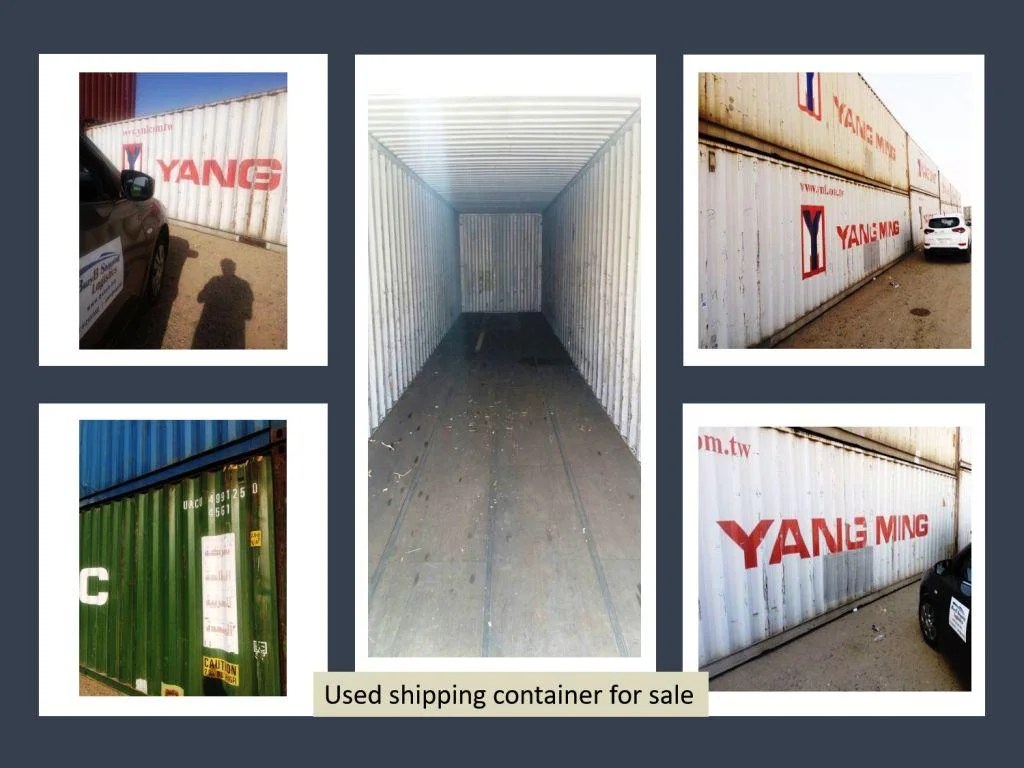 Used container for sale in Dammam 20ft, 40ft, High Cubes