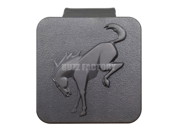 Hitch Plug, Bronco Logo, Rubber by Towing Accessories Group フォード ブロンコ パーツ