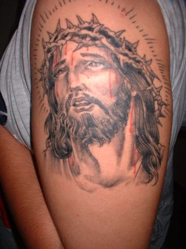 50 Arresting Religious Tattoo Sleeves