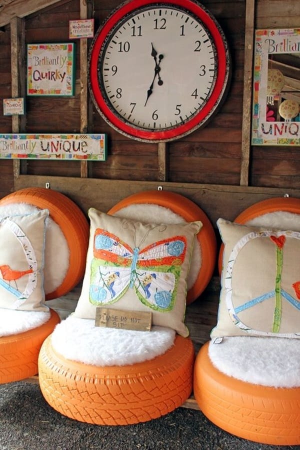 20 Smart Ways to Use Old Tires