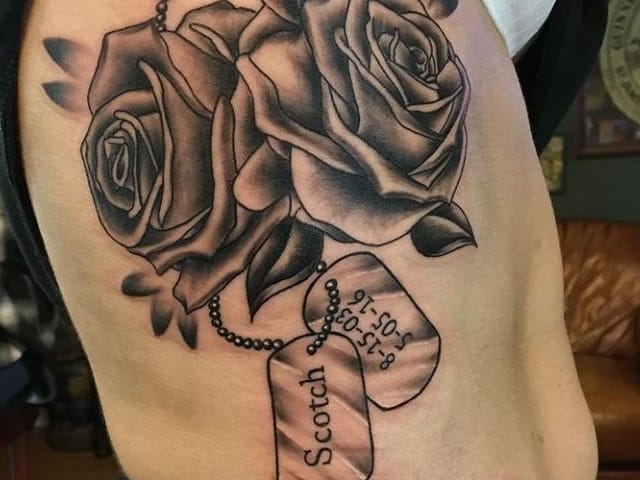 40 Best Dog Tag Tattoos To Try In 2022 – Buzz16 480_x_640_jpg