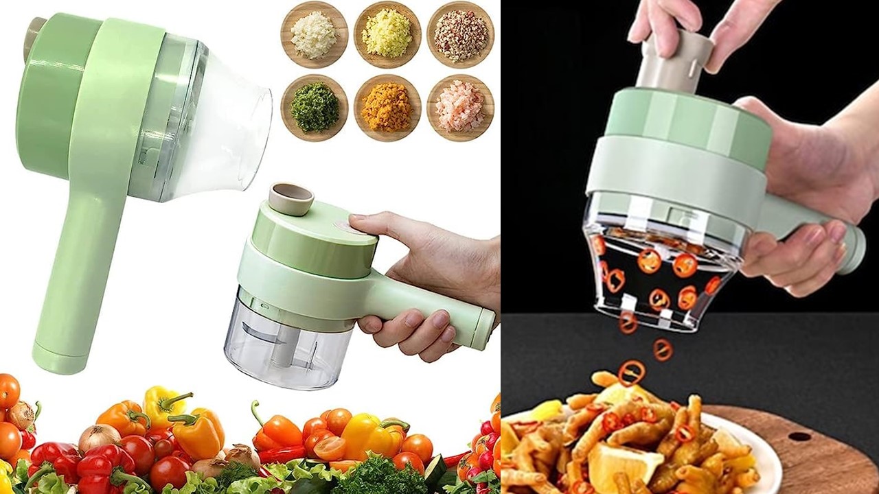 4 in 1 Handheld Vegetable Cutter Set Buzz2Day