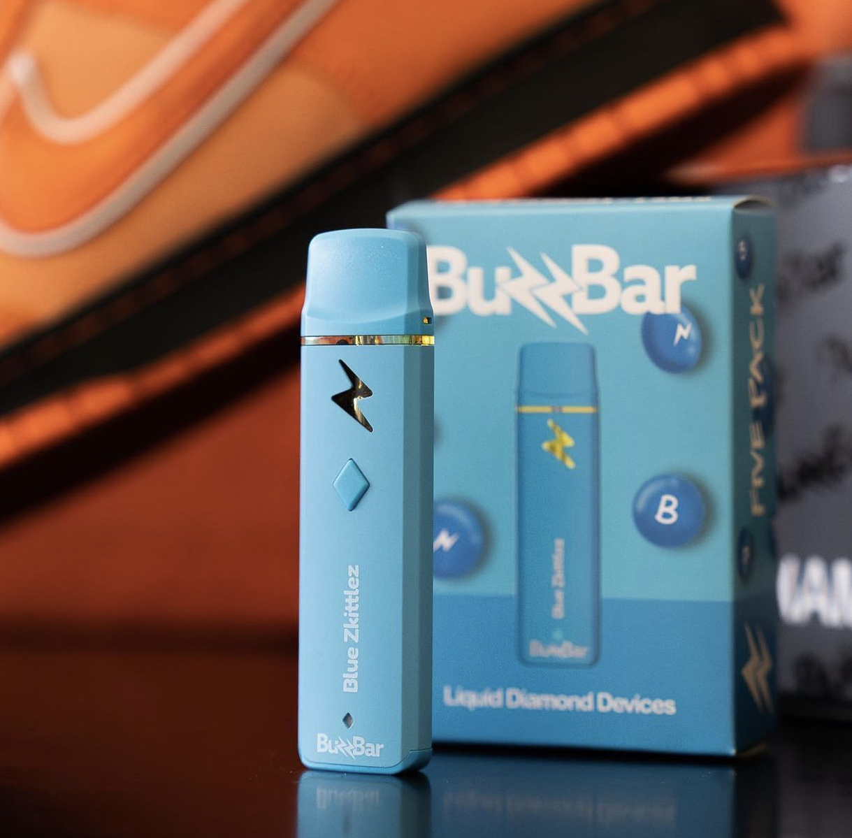 Buzz Bar Blue zkittlez disposable Vape