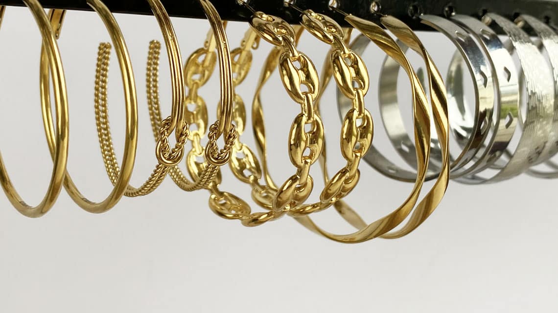 Boucles d'oreilles Acier inoxydable Buzz de Bijoux