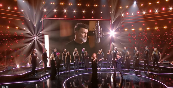 Sarah Brightman, Roch Voisine, JeanBaptiste Guégan en trio