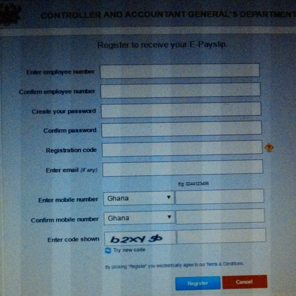GOG Payslip Registration 2021: How To.