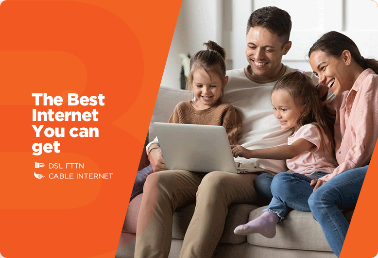 High Speed DSL Service with unlimited Data