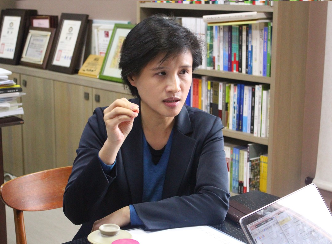 民进党立委郑丽君 /  摄影:黄佳玉