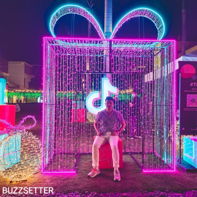 The TikTok Christmas Tree illuminates BGC Buzzsetter