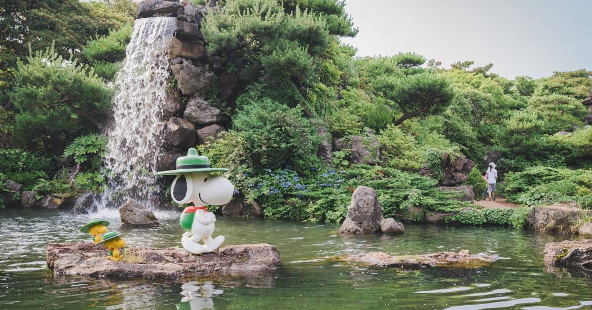 Snoopy Garden First Ever Snoopy Themed Garden In Korea