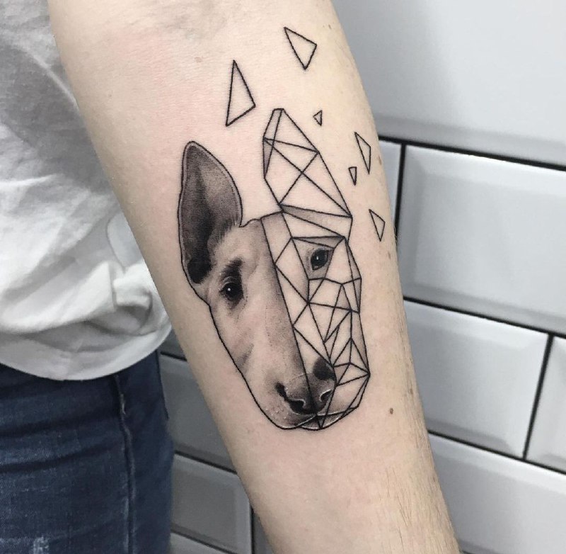 15 Bull Terrier Tattoo Ideas - Buzzsharer.com 782_x_800_jpg