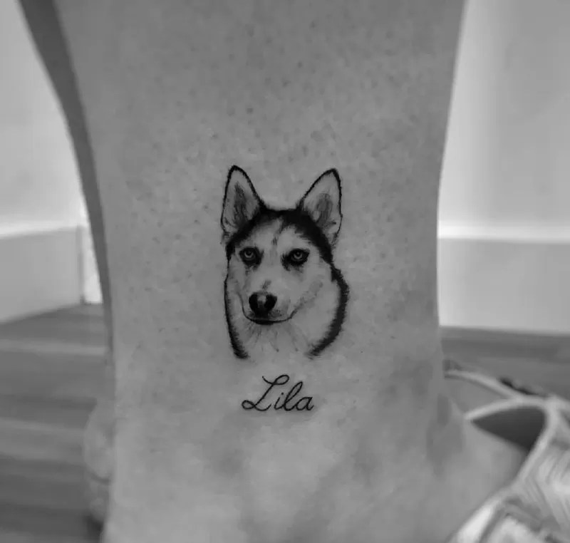 16 Husky Tattoo Ideas Page 2 of 6