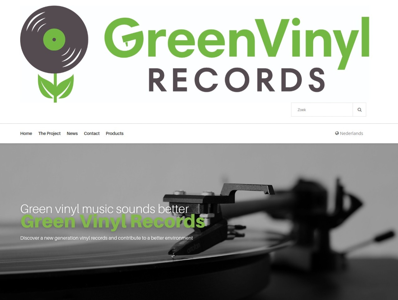 Green Vinyl Records 100 Recyclable Vinyl Pressings — Buzzsonic