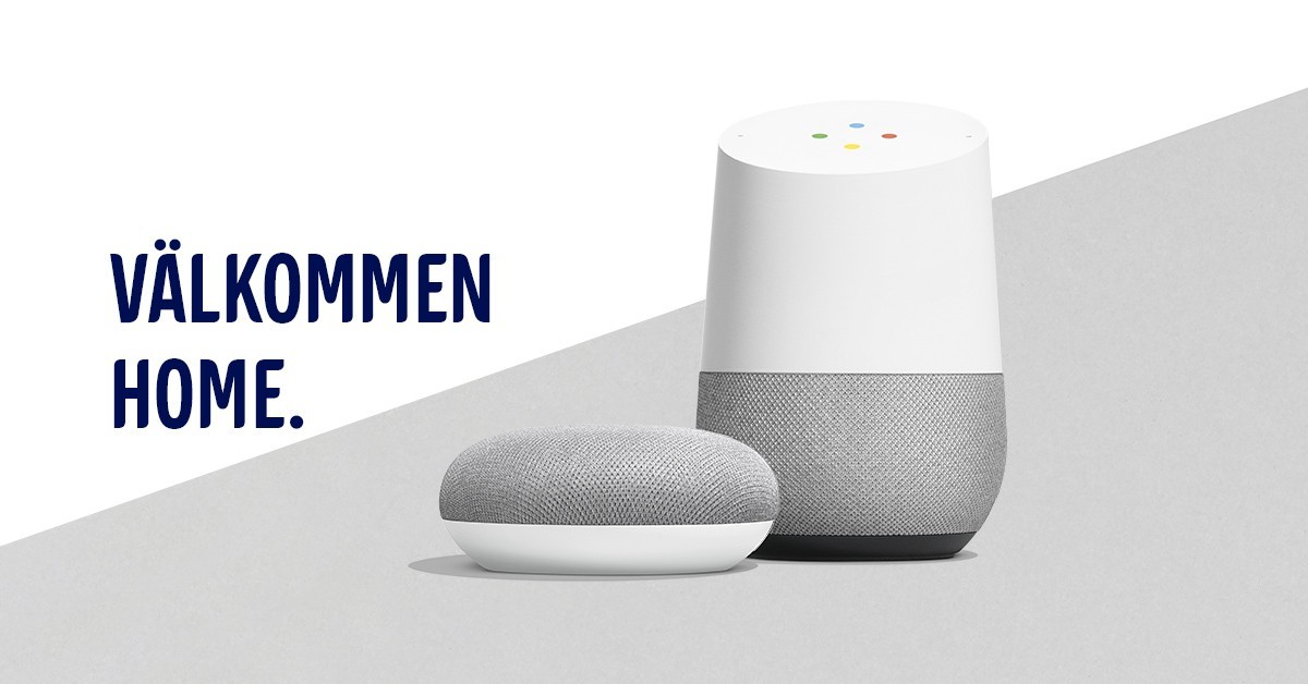 Google Home lanseras på svenska 24 oktober Buzzter
