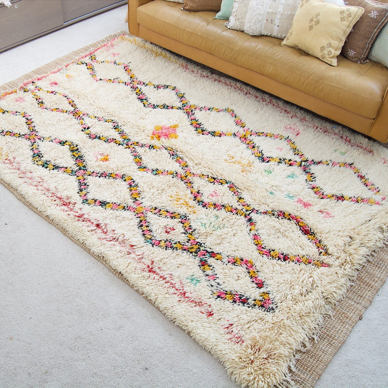 How to Style a Beni ourain Rug? Styling a Beni Ourain Rug Home