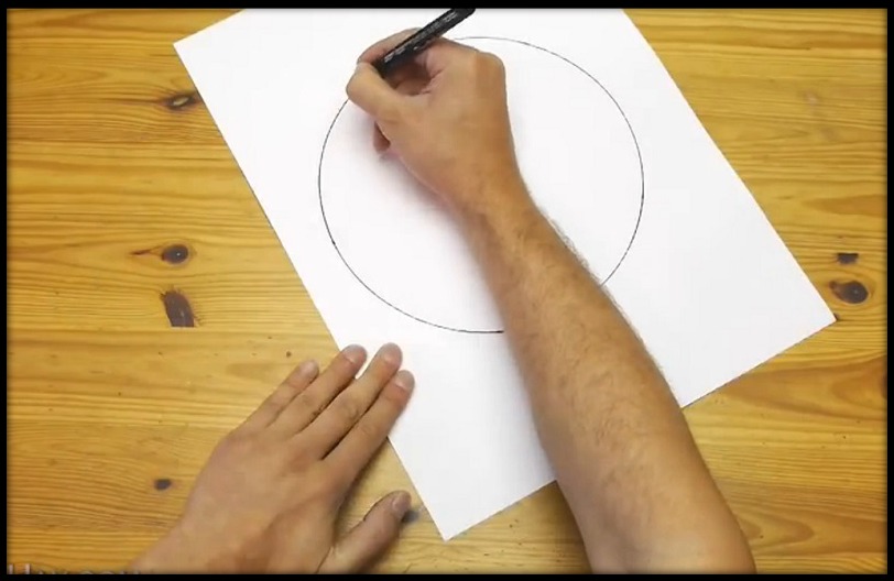 Génial ! Voici Comment Dessiner Un Cercle Parfait À Main