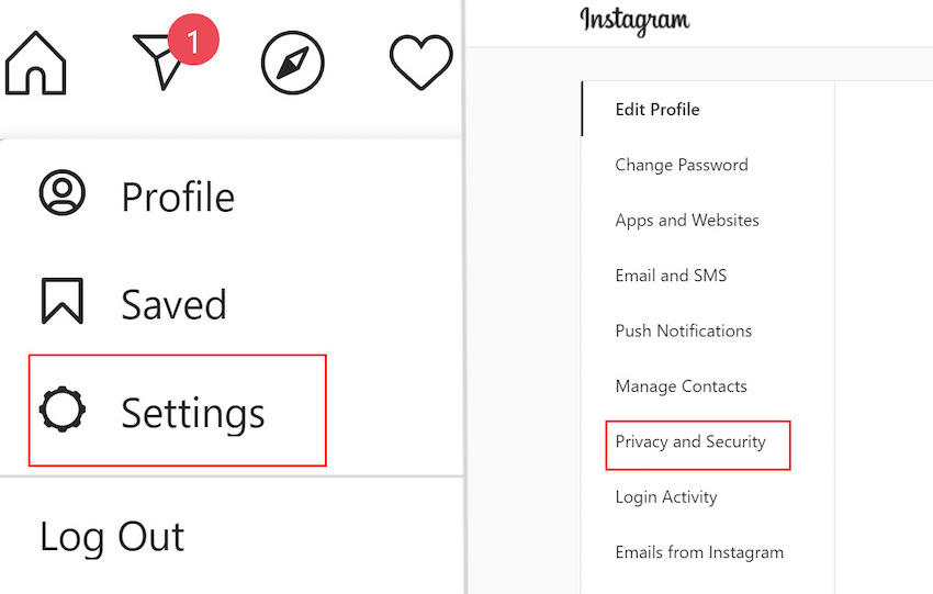 How to clear my Instagram search history?