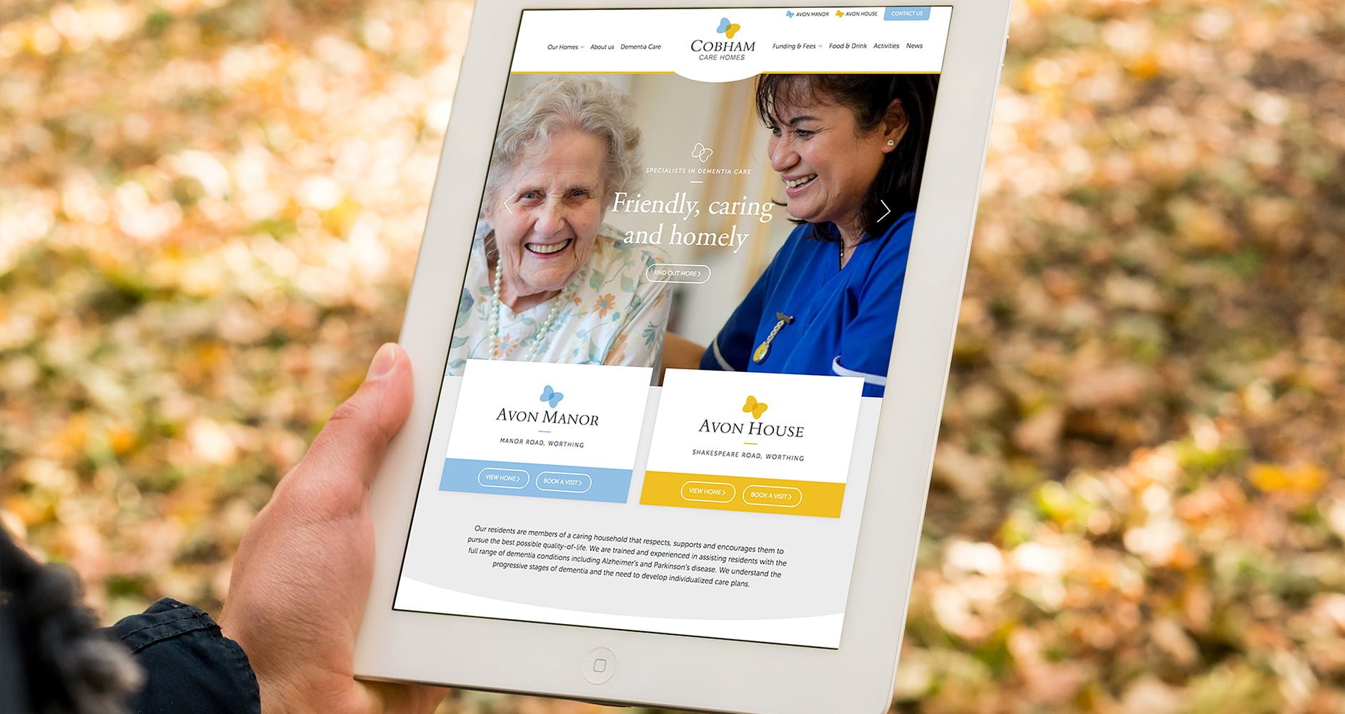 Cobham Care Marketing Case Study Our Portfolio