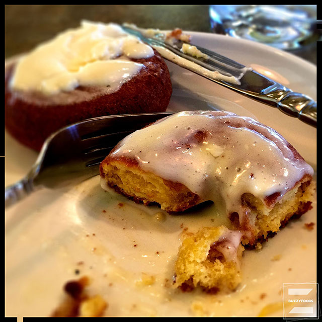 Cream Cheese Glaze for Waffles and… Doughnuts! buzzyfoods
