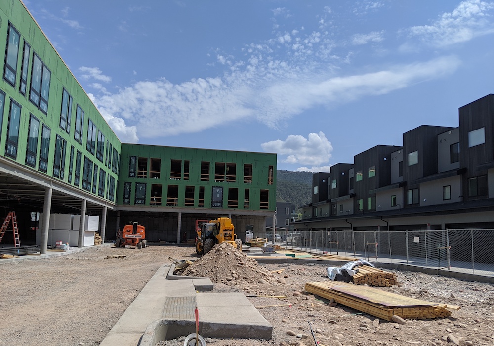 Willits Apartments Blue Valley Carpentry