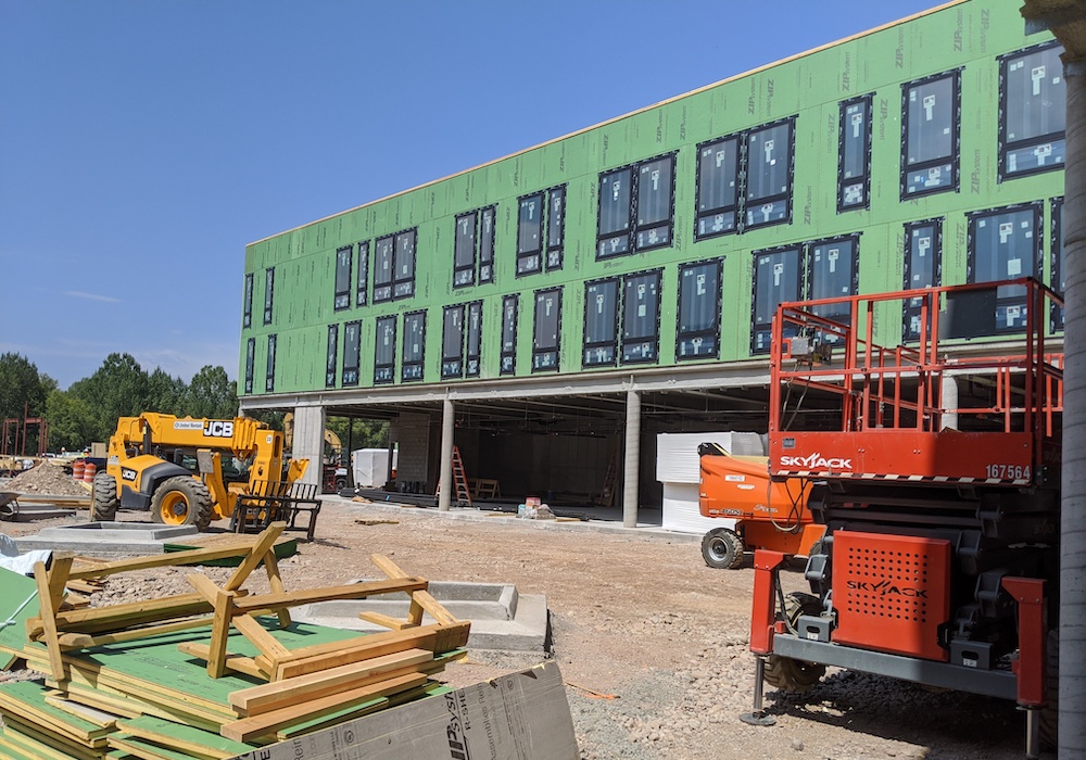 Willits Apartments Blue Valley Carpentry