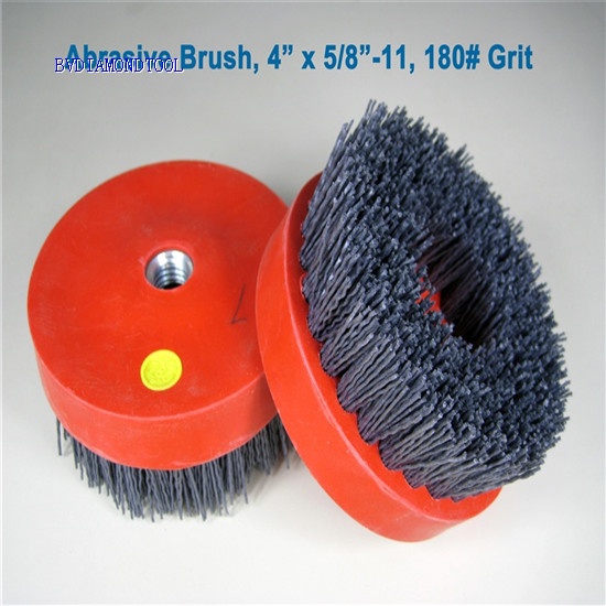 4Inch Round Abrasive Brush Antiquing Brush