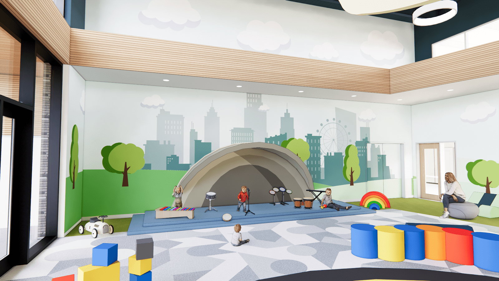 CBCSD Early Childhood Learning Center BVH Architecture