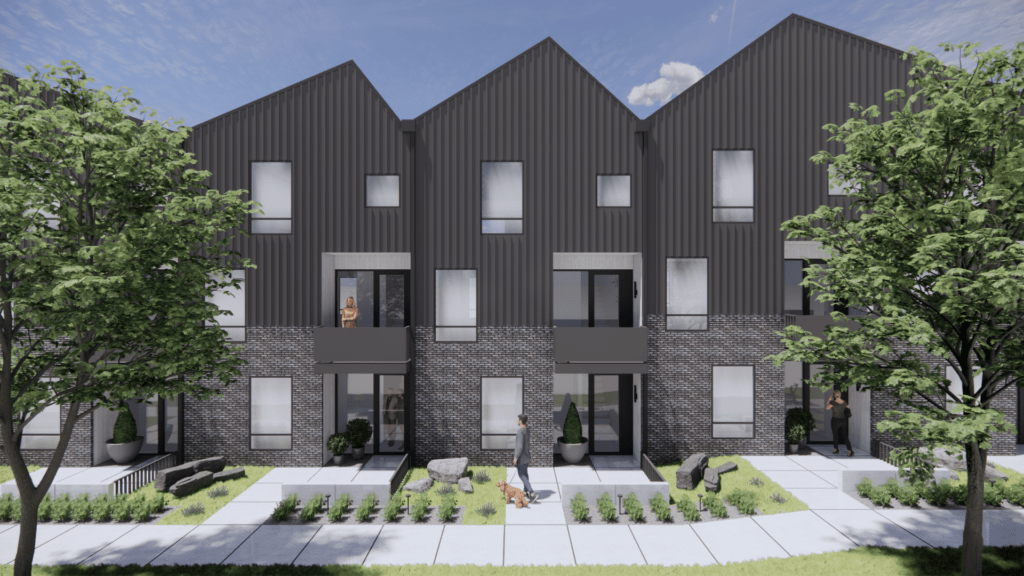 Elmwood Townhomes BVH Architecture