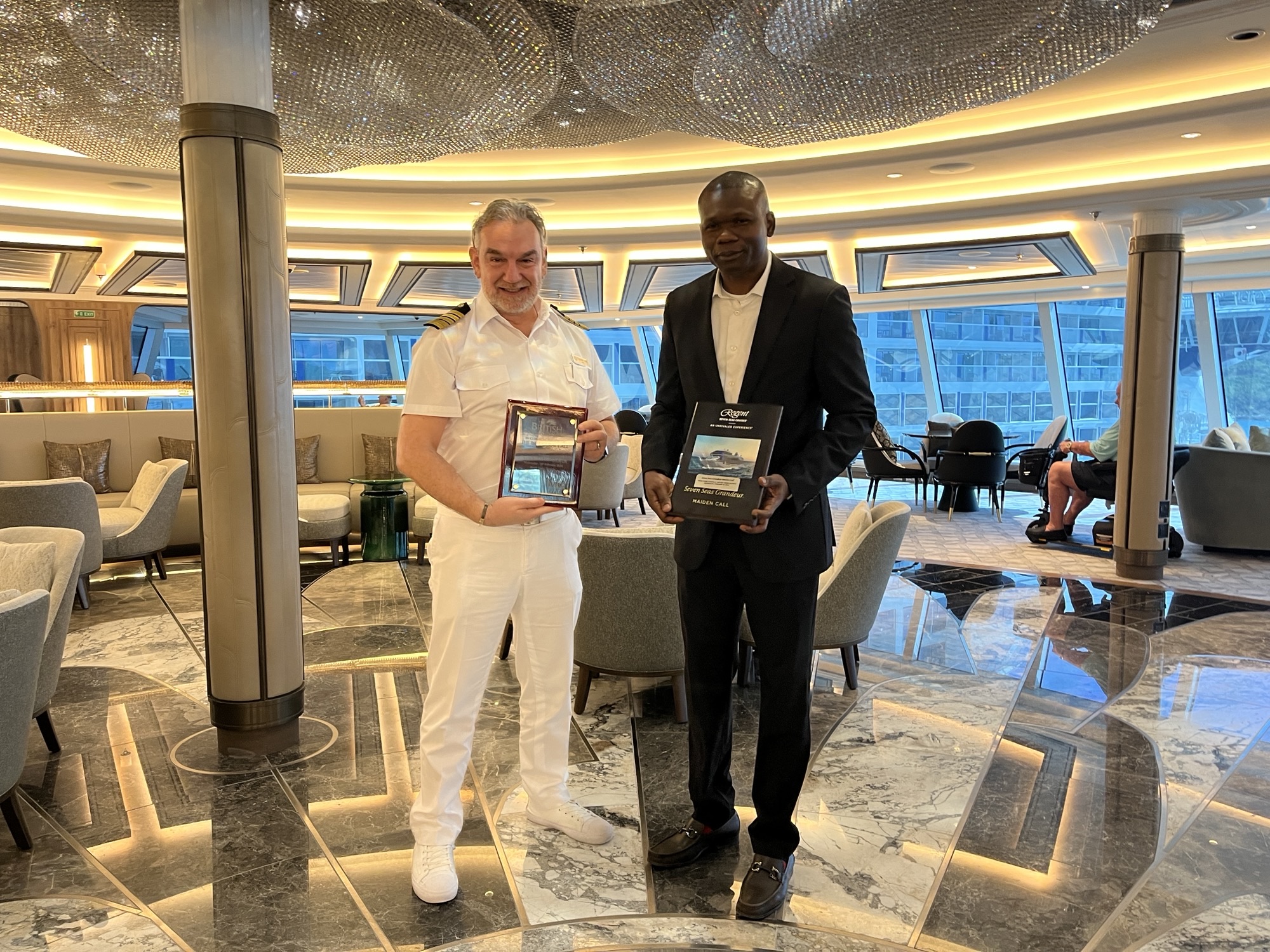 Seven Seas Grandeur’s Inaugural Call to the British Virgin Islands