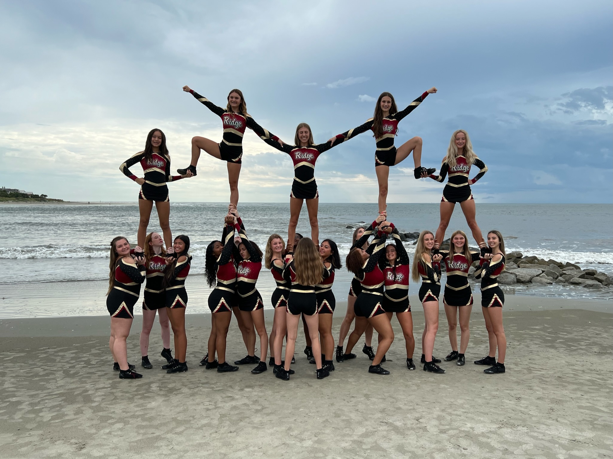 Meet the Ashley Ridge High School cheer team BVM Sports